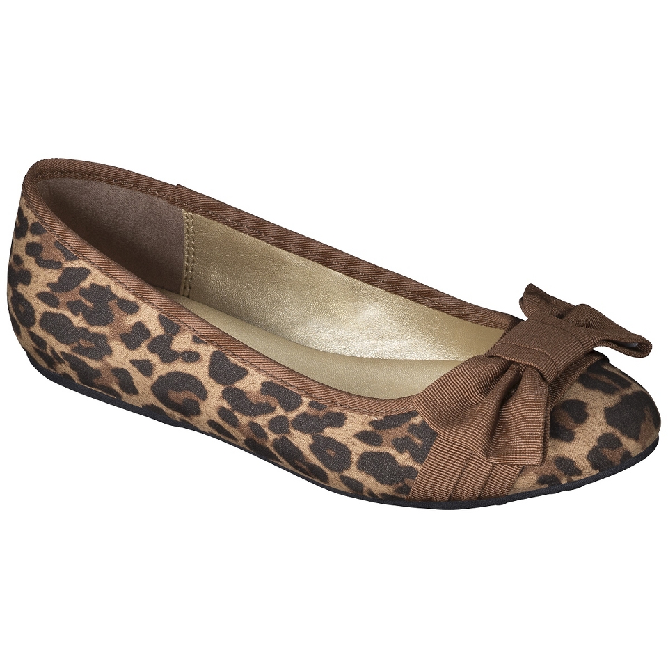 Girls Cherokee Kendrix Ballet Flat   Leopard 4