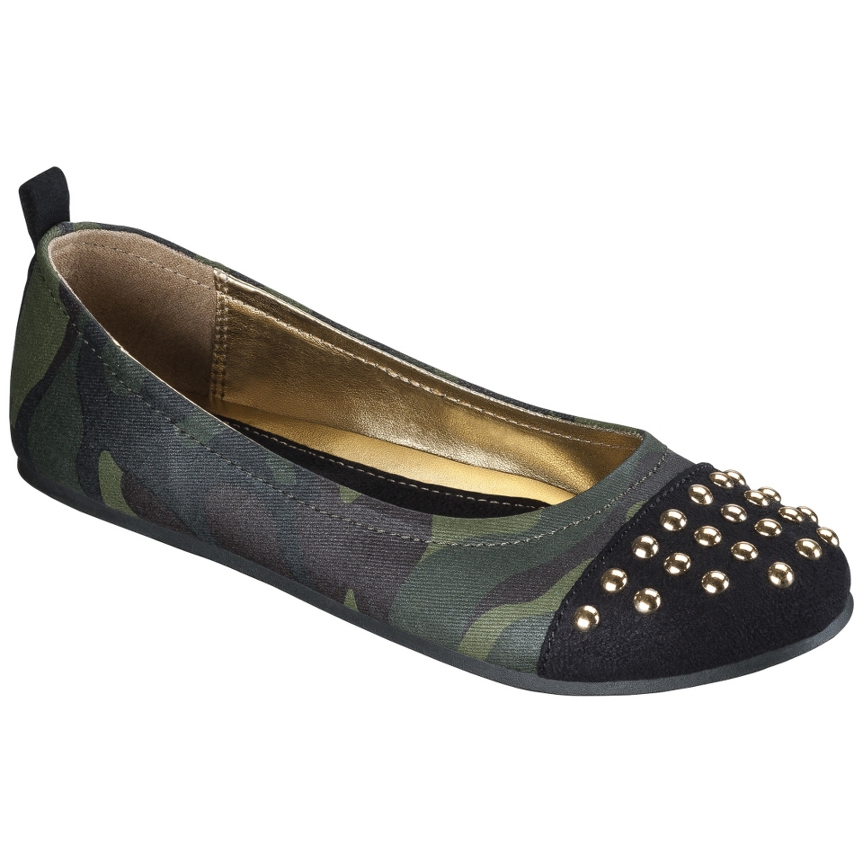 Girls Cherokee Fiona Studded Ballet   Camouflage 5