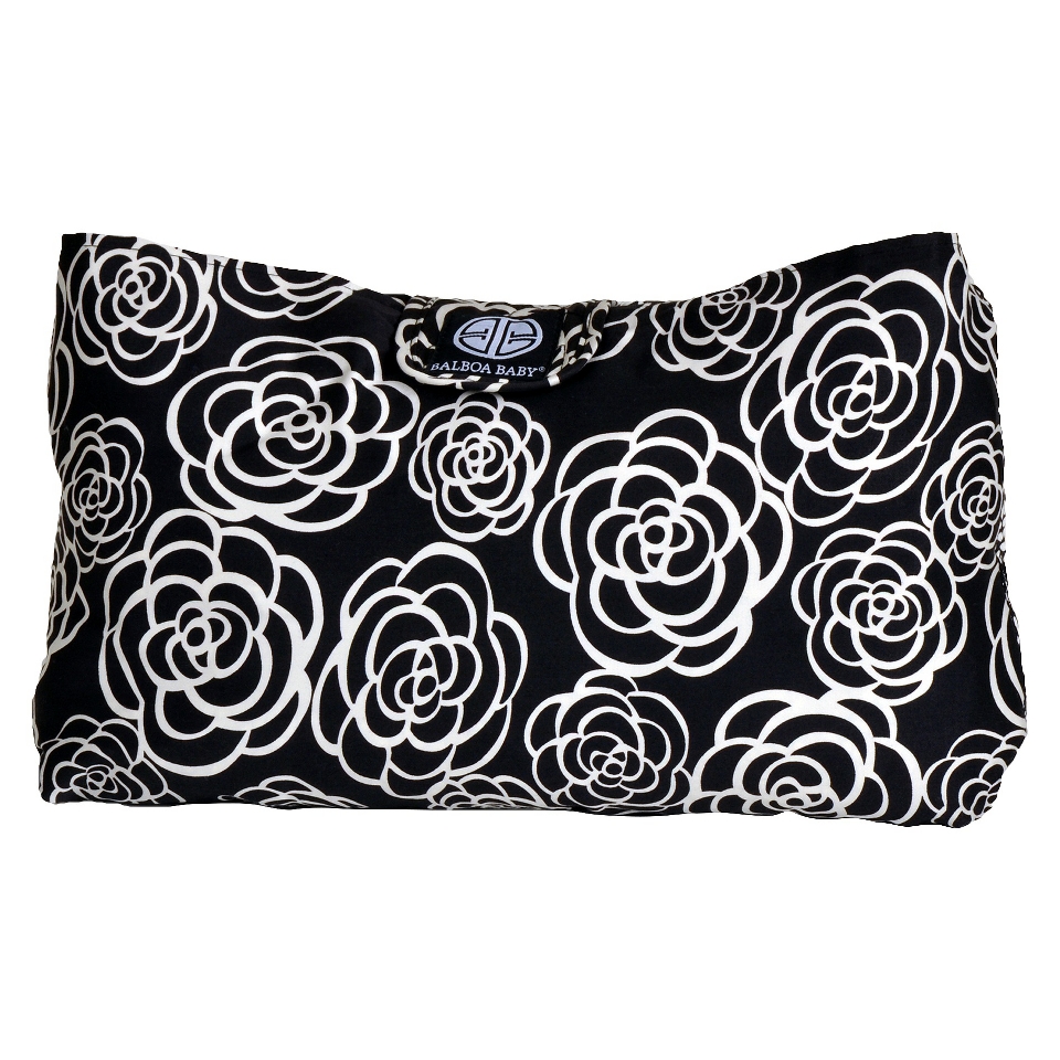 Balboa Baby Shopping Cart Cover   Black Camellia