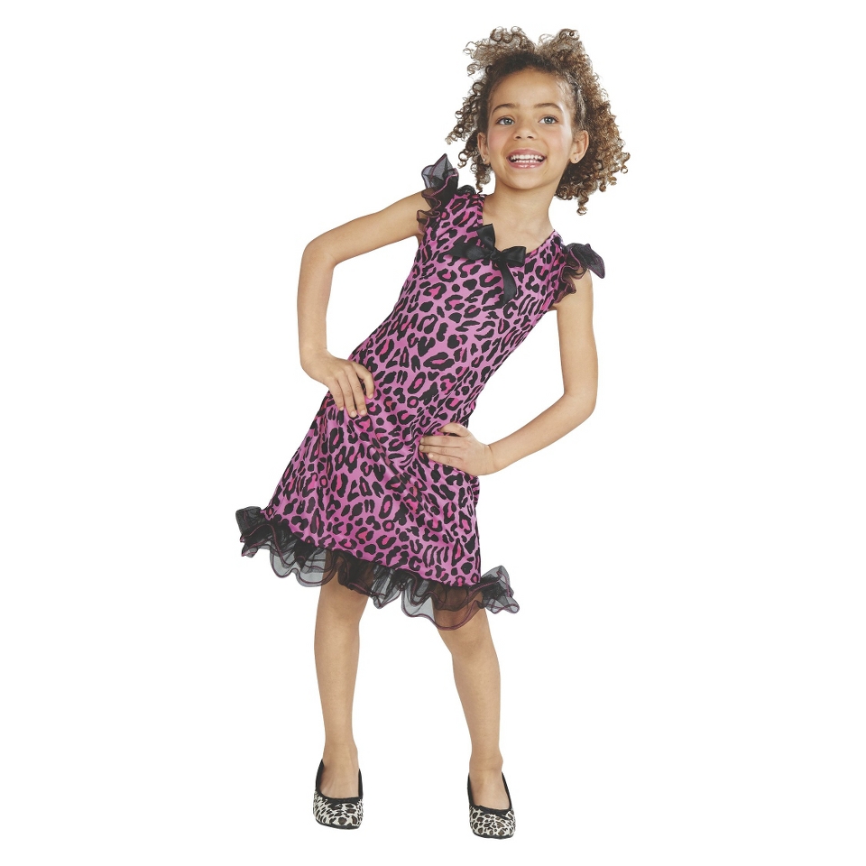 Girls Kitty Kat Dress Costume