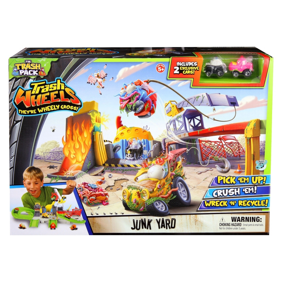 Trash Wheels Junk Yard Playset