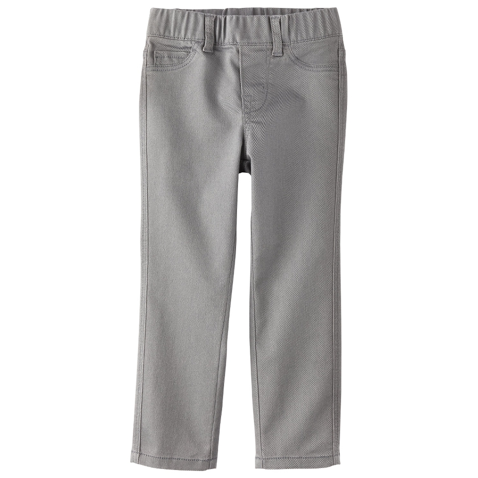 Cherokee Infant Toddler Girls Jegging   Thundering Grey 18 M