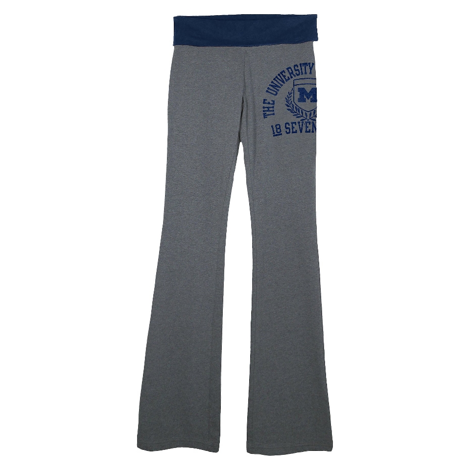 NCAA GREY JNRS YOGA PANT MICHIGAN   S