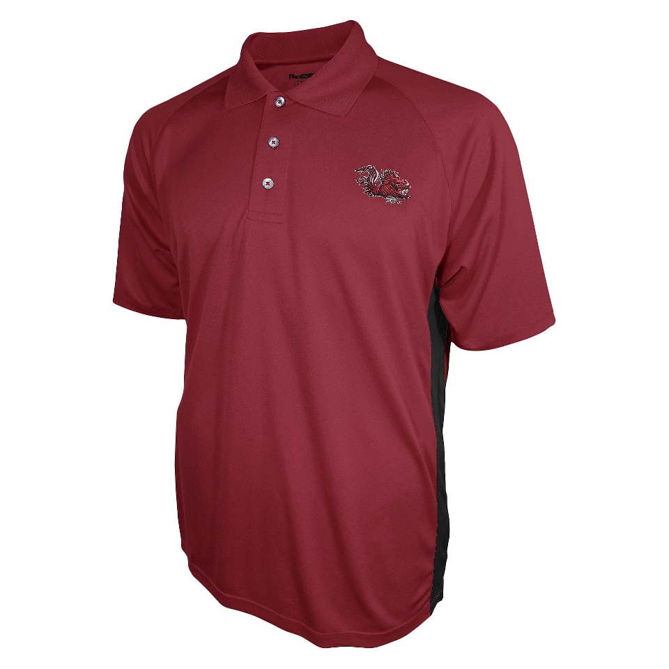 NCAA RED MNS 3BTN POLO CAROLINA   S