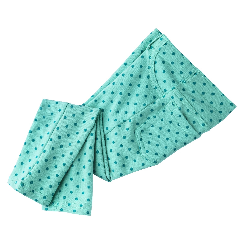 Circo Infant Toddler Girls Jegging   Pale Emerald 3T