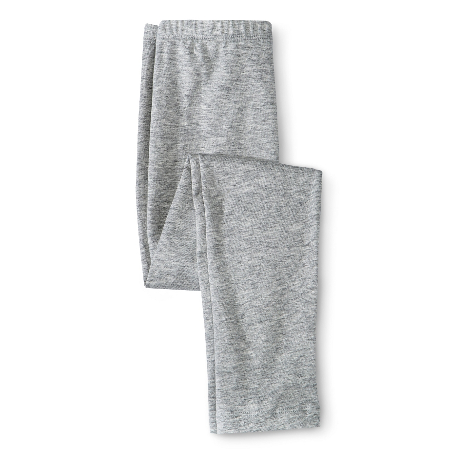 Circo Infant Toddler Girls Solid Legging   Heather Grey 2T