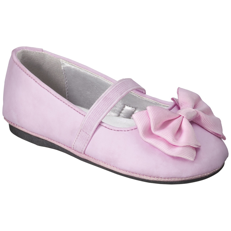 Toddler Girls Cherokee Jayna Ballet Flat   Pink 10