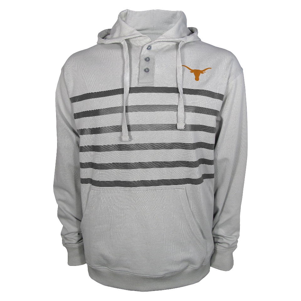 NCAA GREY MENS HOODIE TEXAS   S