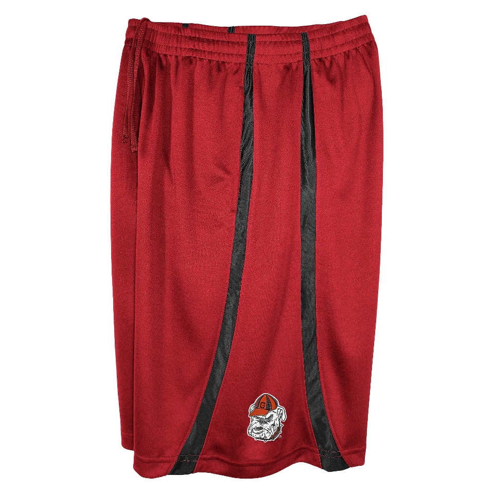 NCAA RED MENS SHORT GEORGIA   L