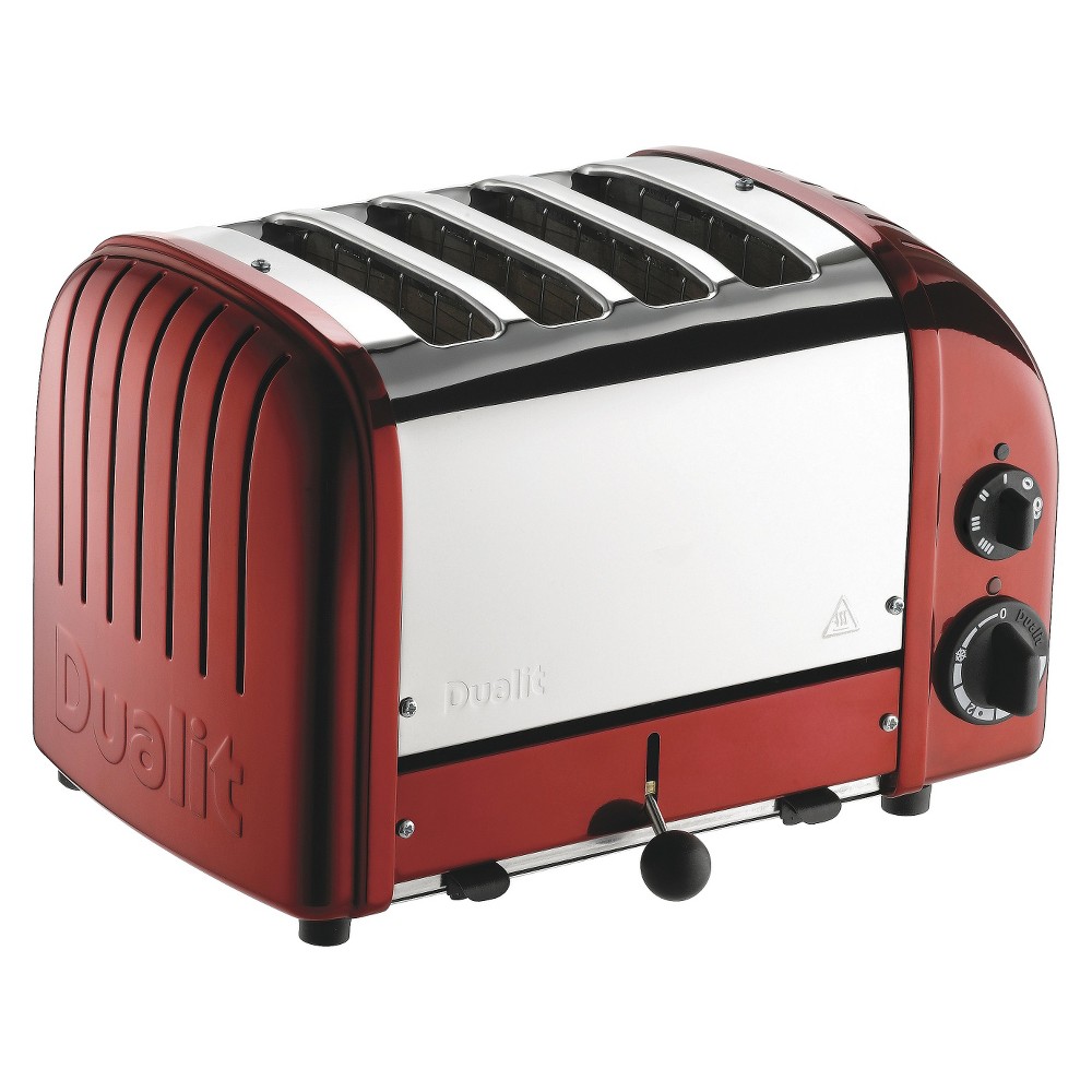 Dualit Red Large NewGen Toaster - 14x9x8, Apple Candy Red