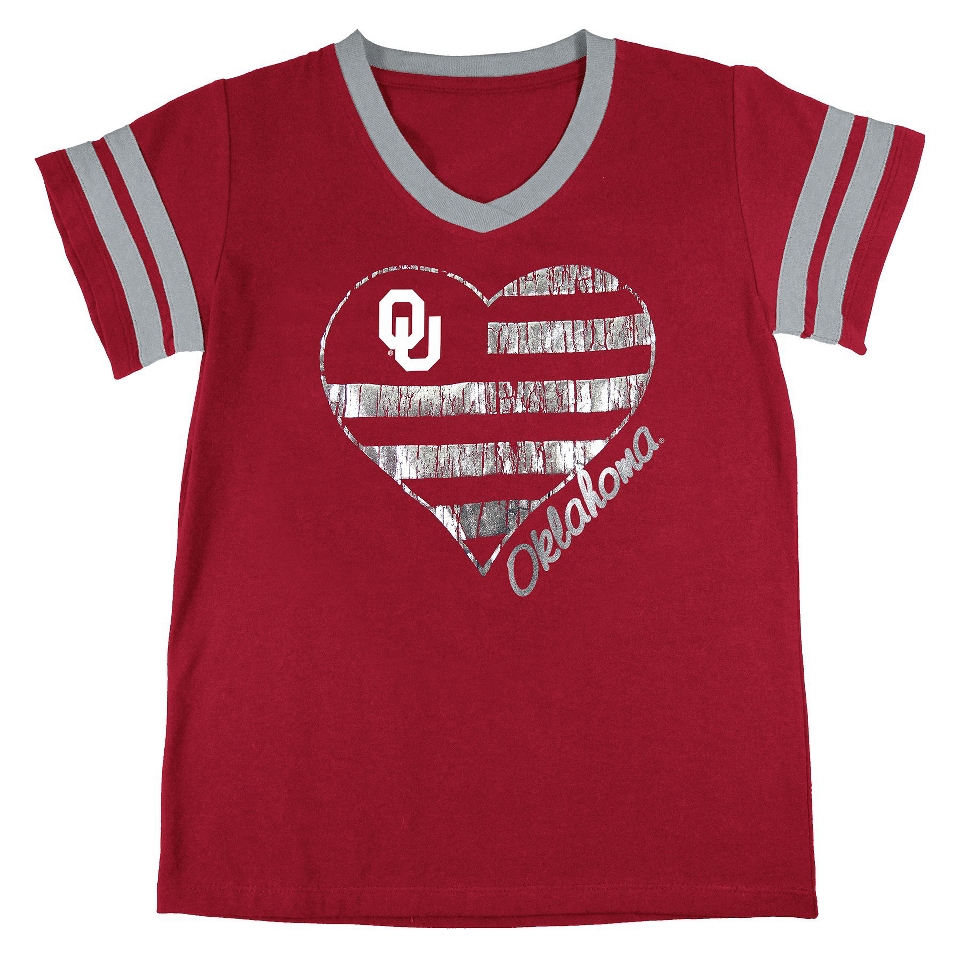 NCAA RED GIRLS TUNIC OKLAHOMA   M