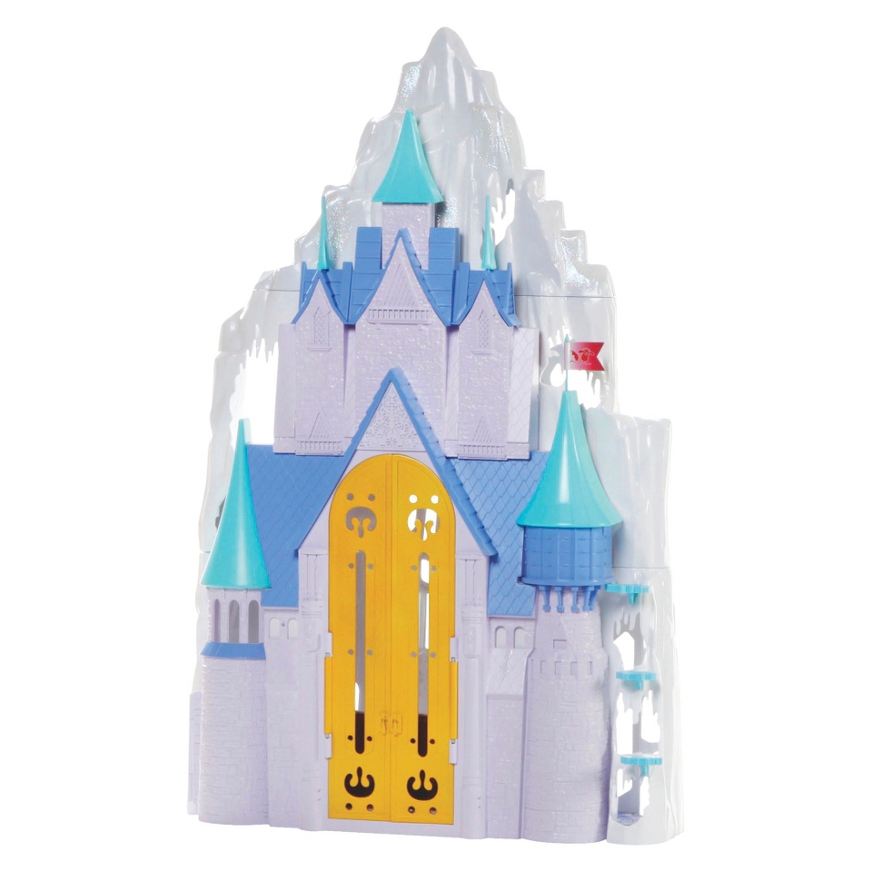Disney Frozen 2 in 1 Castle with Anna and Elsa Playsets