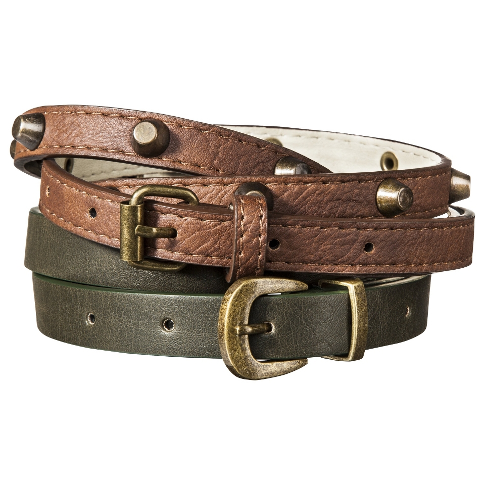 MOSSIMO SUPPLY CO. Brown Belt   XS