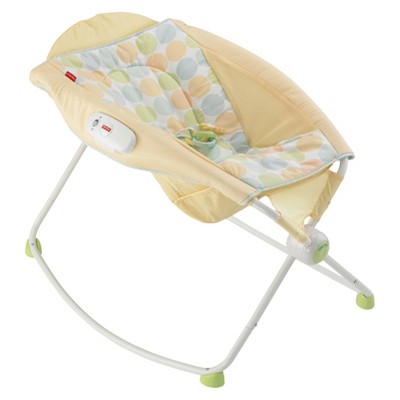 fisher price rock n play yellow