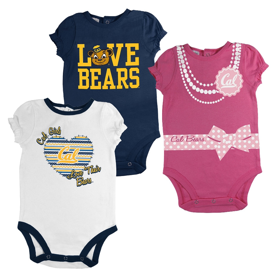 NCAA WHITE NWBN GIRLS 3PC CAL 3 6   S