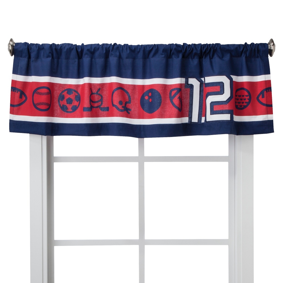 Circo Game On Window Valance   15x54