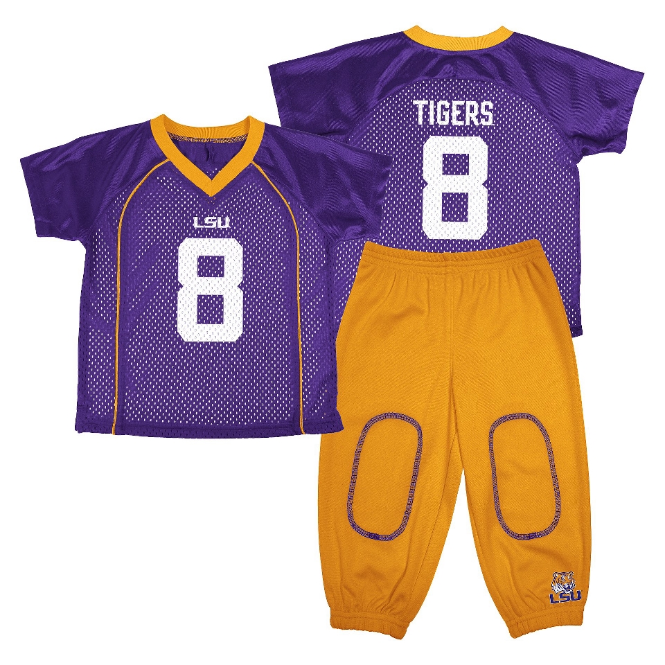 NCAA PURPLE TOD JRSY SET LSU 4T   4T