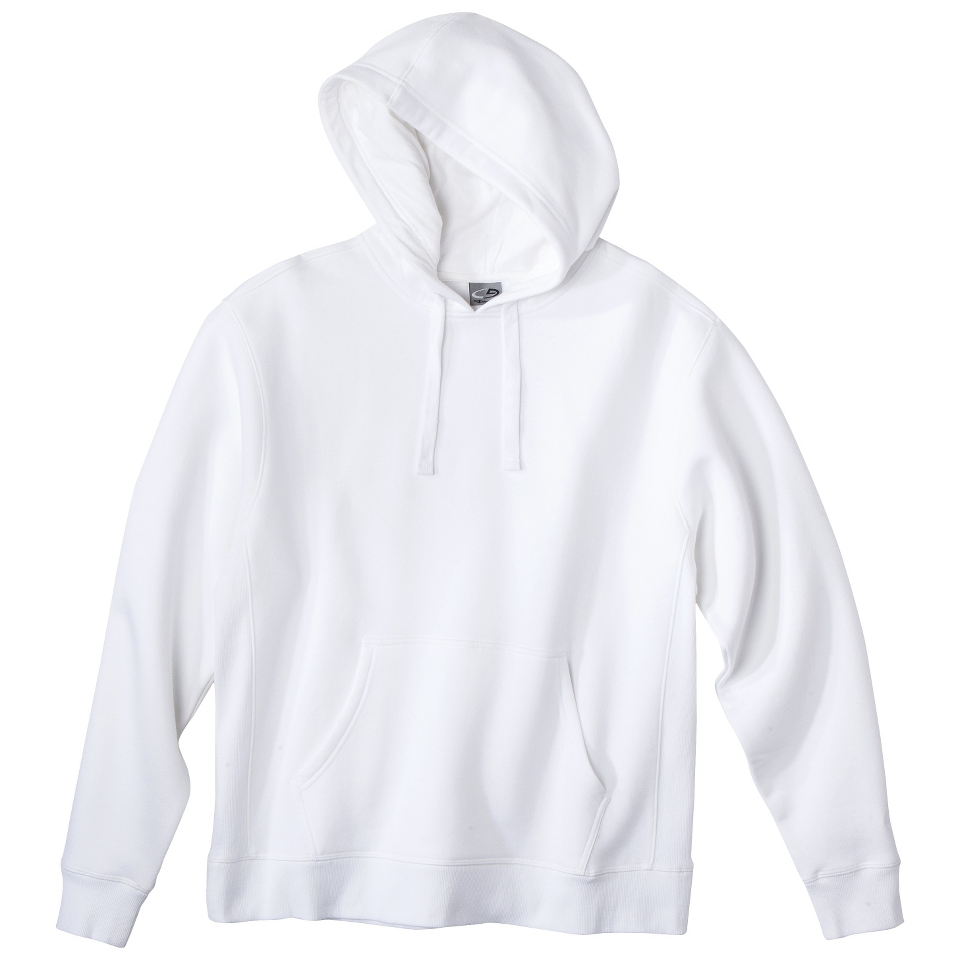 C9 by Champion Mens Fleece Hooded Sweatshirt   True White L