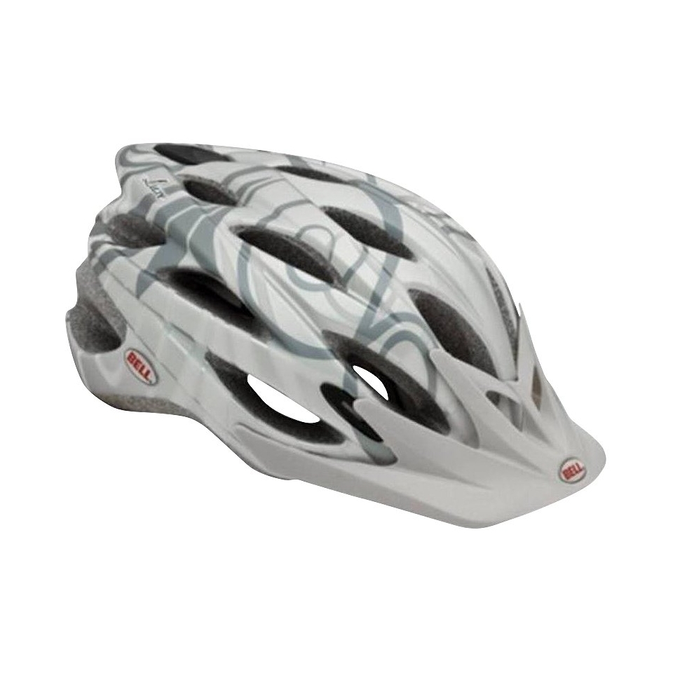 Bell Isis Helmet for Adult   White/Silver