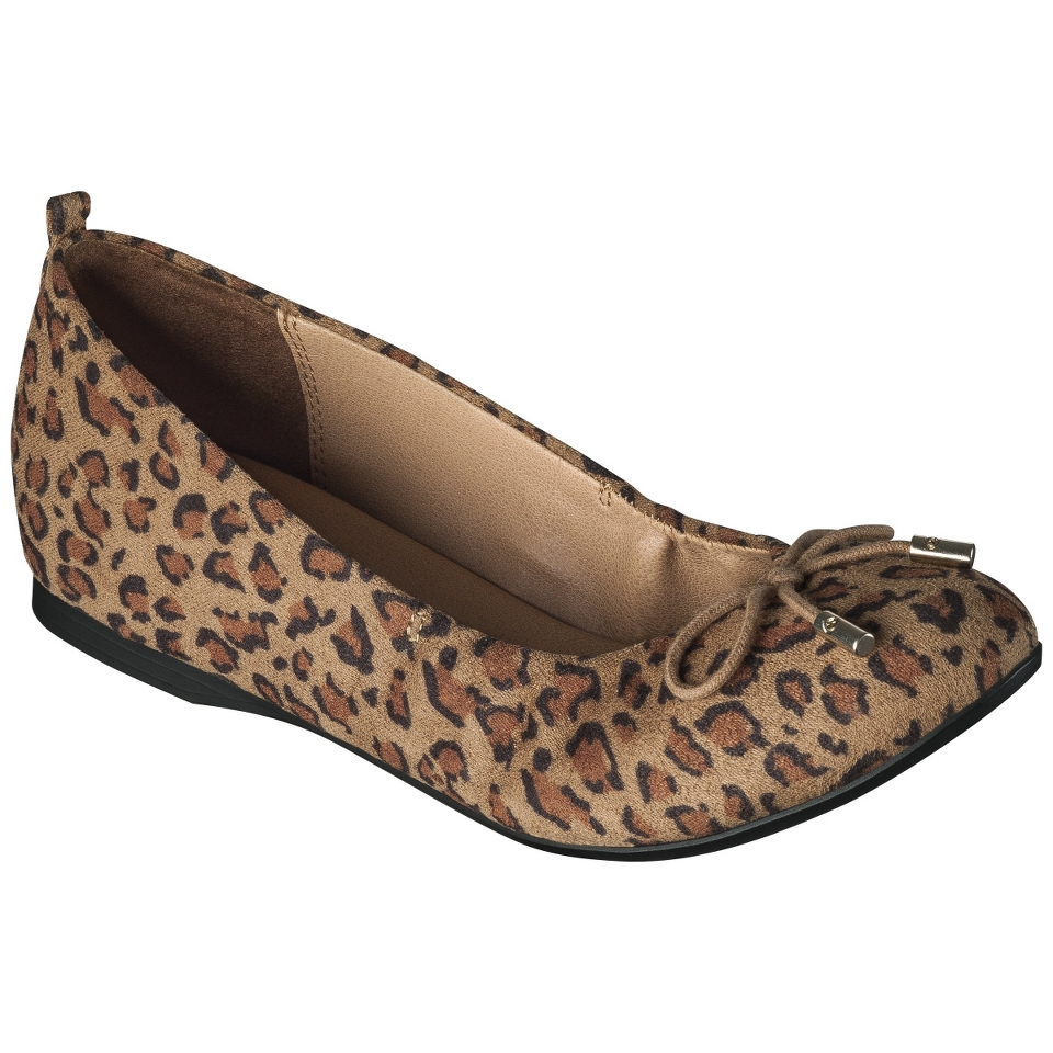 Womens Merona Maddison Ballet Flats   Animal Print 6