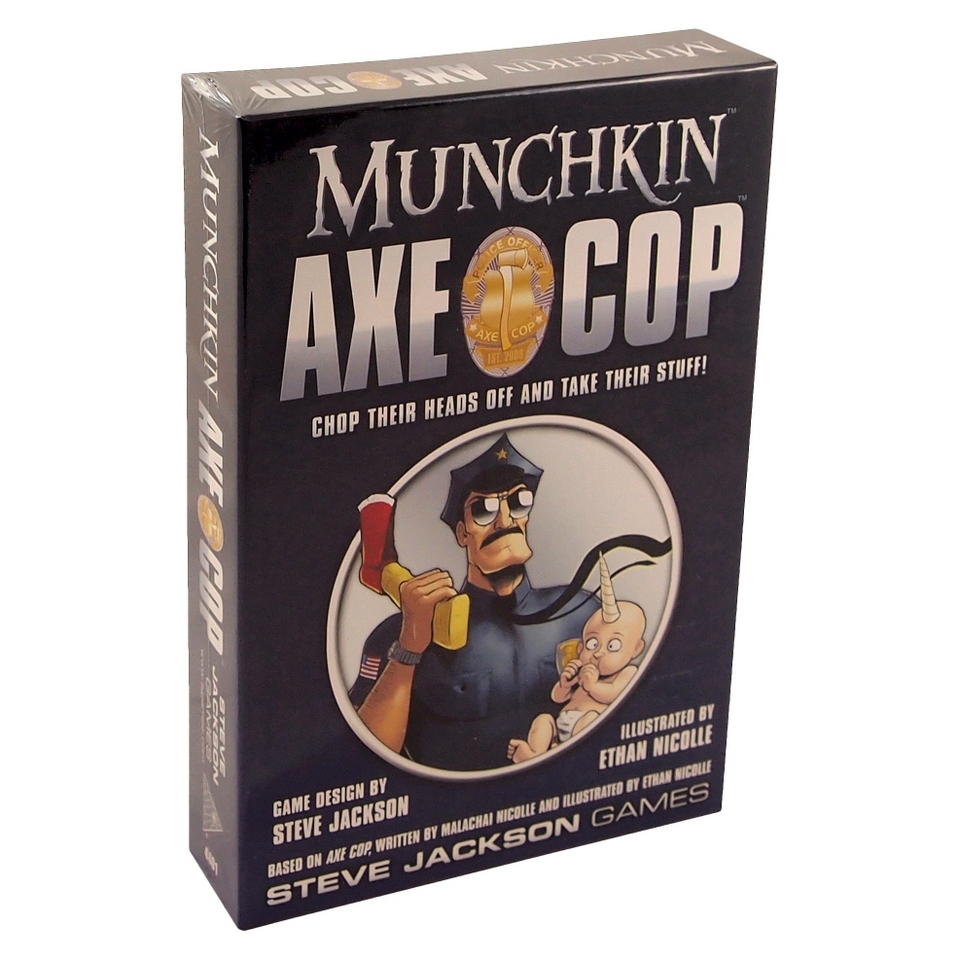 MUNCHKIN Axe Cop Steve Jackson Card Game