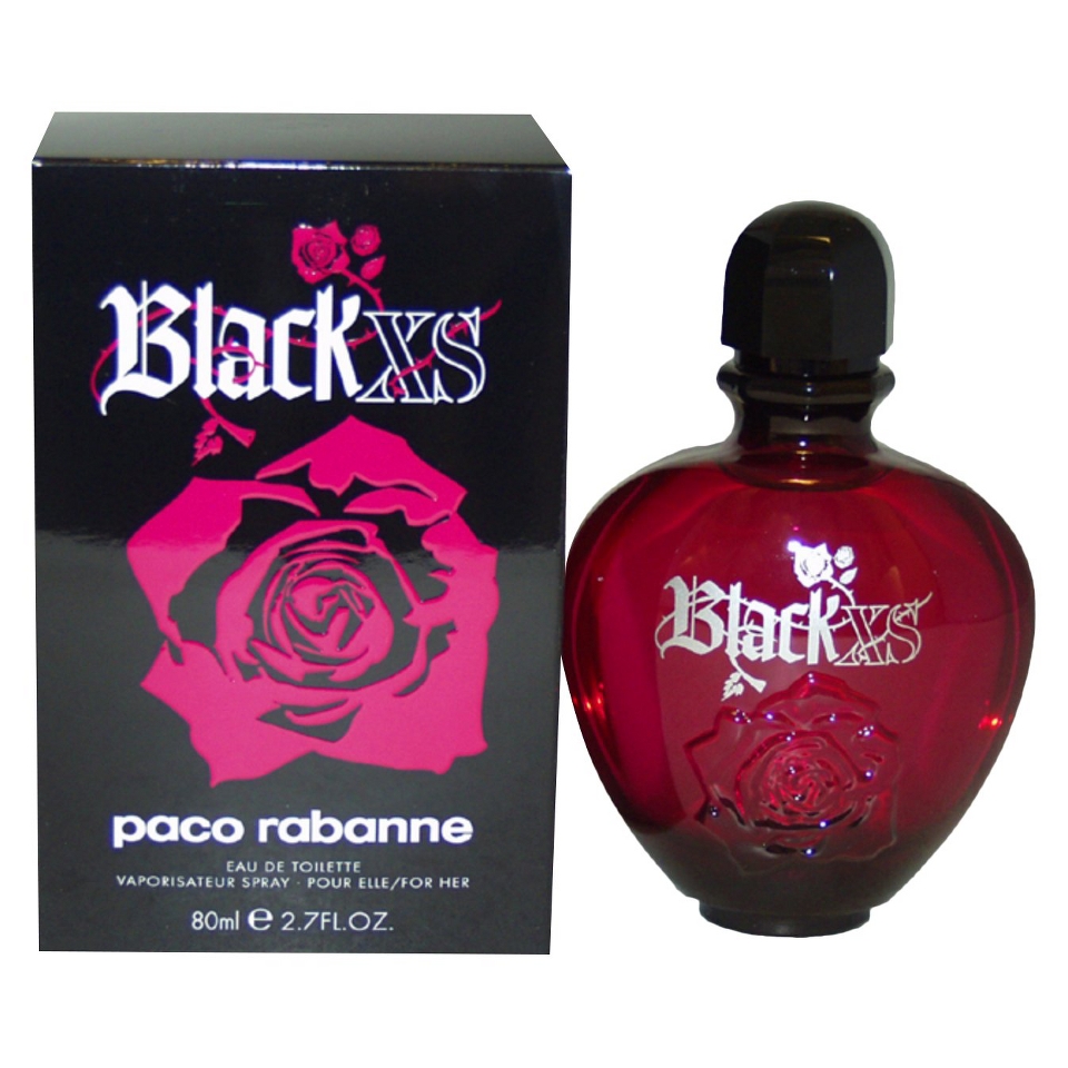 Womens Black XS by Paco Rabanne Eau de Toilette Spray   2.7 oz