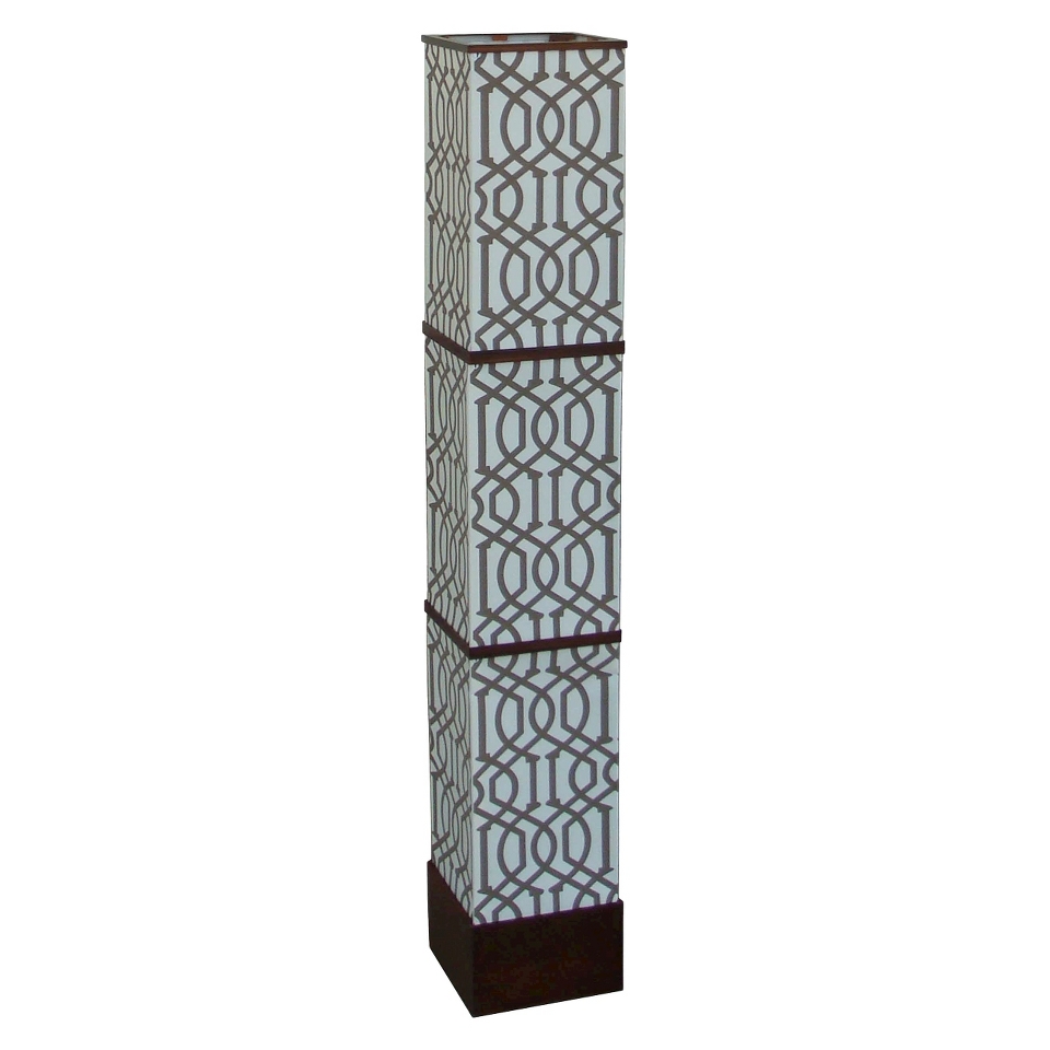 Threshold Square Trellis Print Uplight