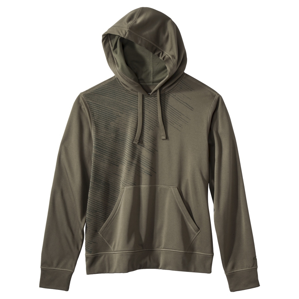 C9 by Champion Mens Sport Fleece Hoodie   Olive Green L