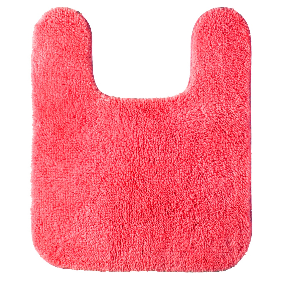 Room Essentials Contour Bath Rug   Ultra Coral