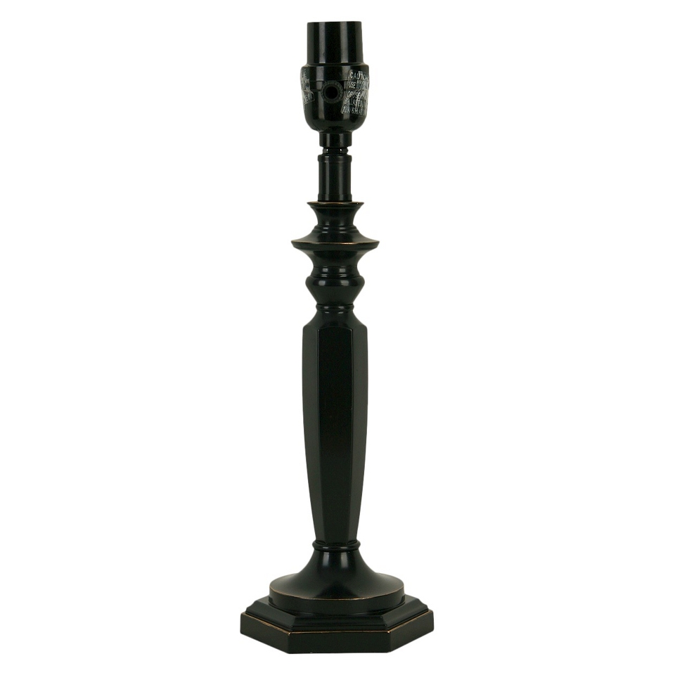 Threshold Oil Rubbed Bronze Column Lamp Base Large (Includes CFL Bulb)