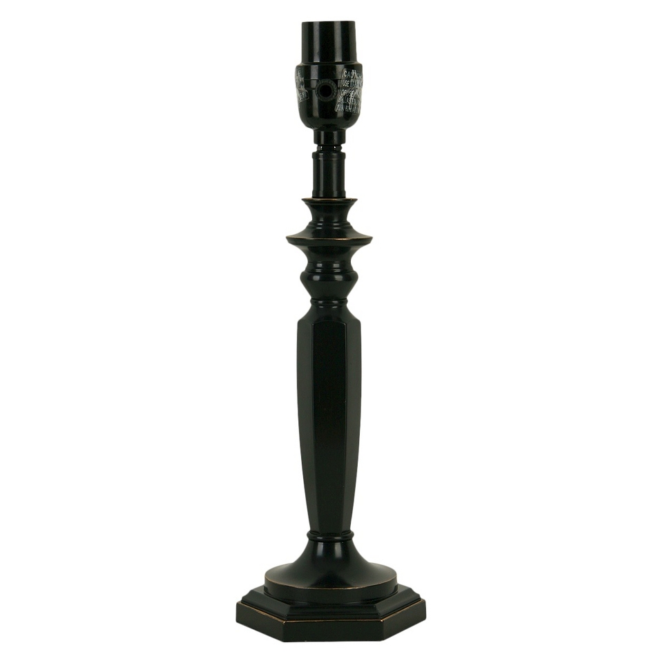 Threshold Oil Rubbed Bronze Column Lamp Base Medium