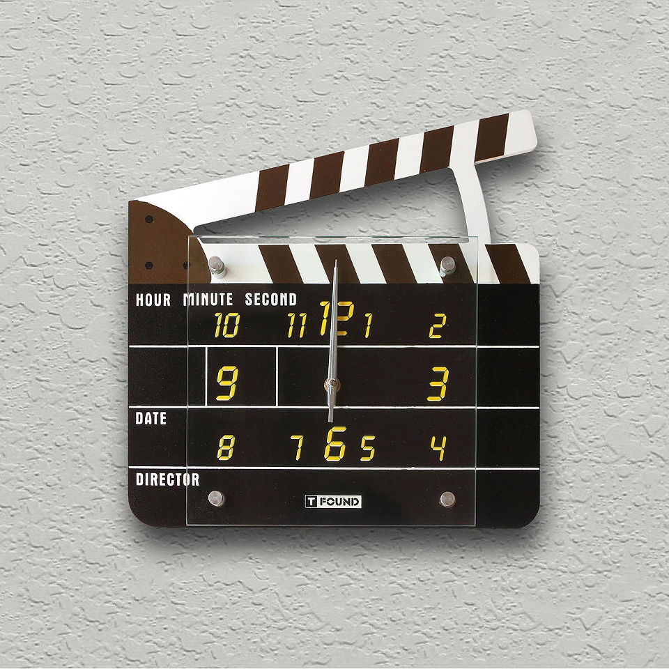 Clapboard Clock