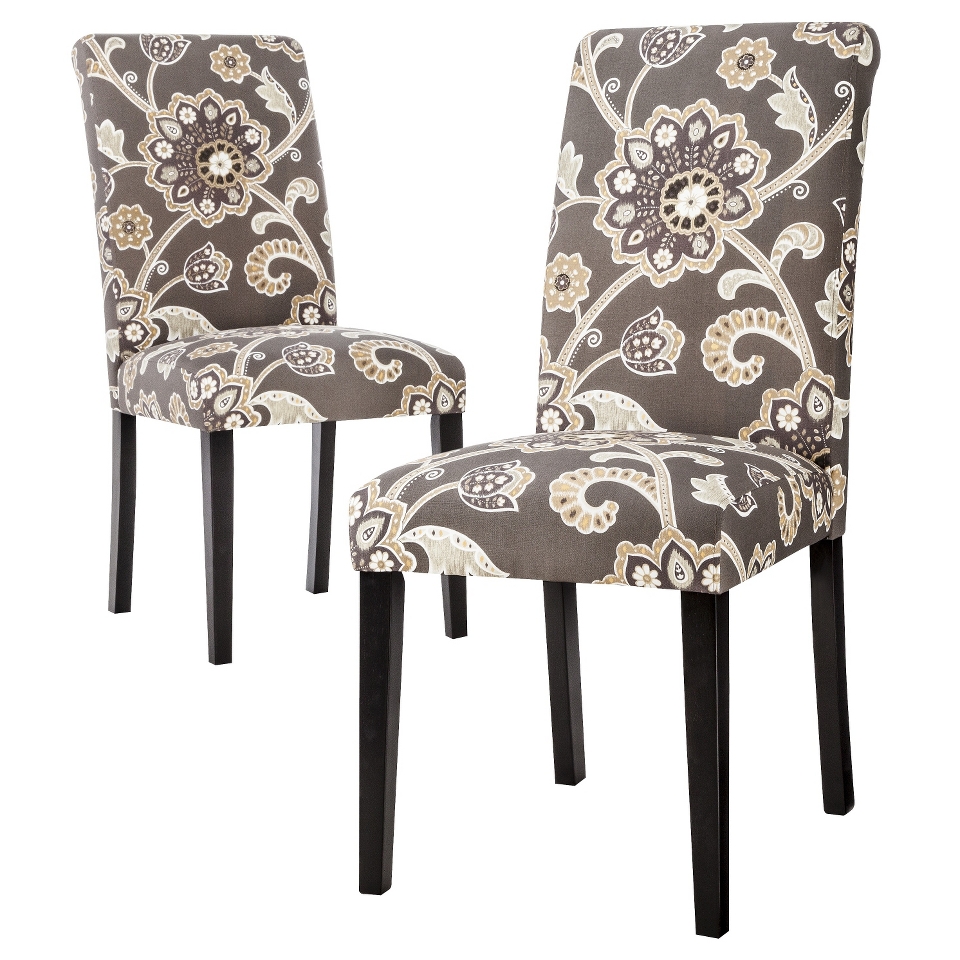 Skyline Dining Chair Set Avington Dining Chair   Ankara Noir (Set of 2)