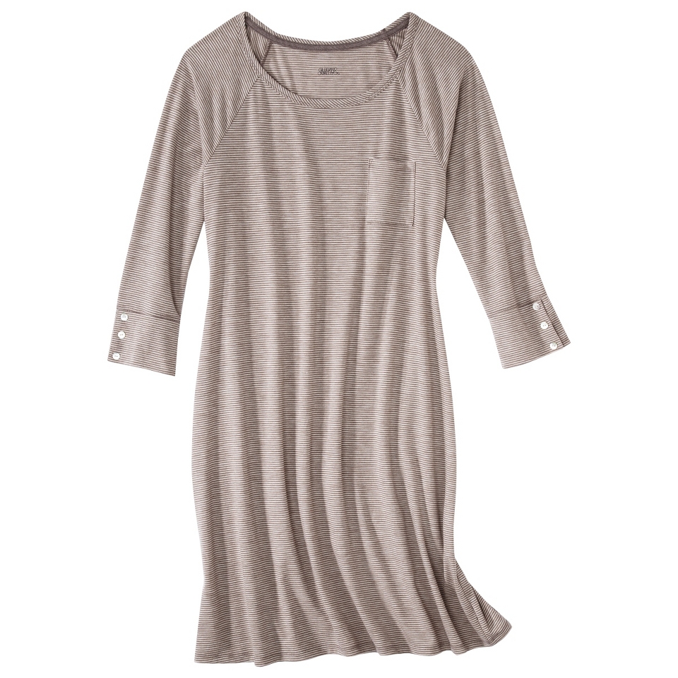 Gilligan & OMalley Womens Sienna Swirl Sleep Tee   Dove M