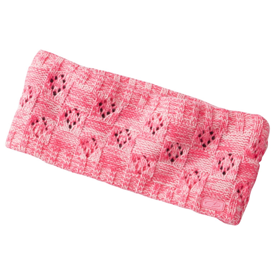 C9 by Champion Girls Knit Weave Headband   Pink OSFM