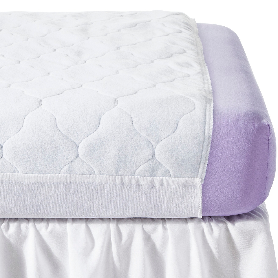 Baby Or Toddler Mattress Pad BARGOOSE WHT