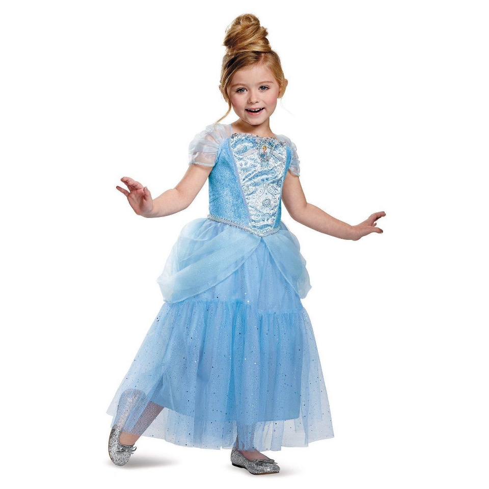 Toddler/Girls Cinderella Sparkle Deluxe Costume