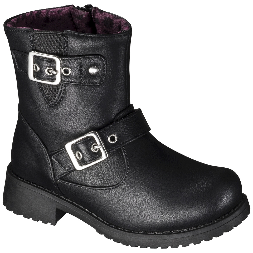 Toddler Girls Rachel Shoes Lil Hayden Boot   Black 12