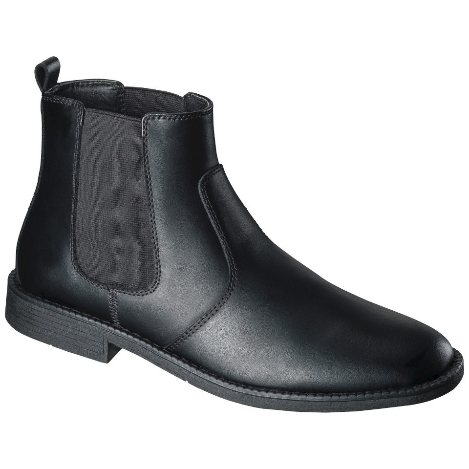 Mens Merona Rio Chelsea Boot   Black 8.5