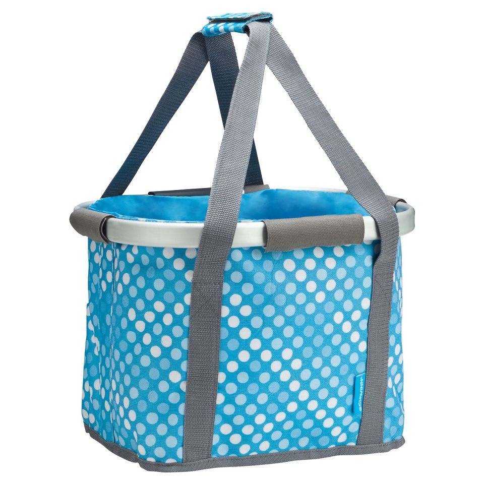 COLAPSABLE HANDLEBAR BASKET TEAL