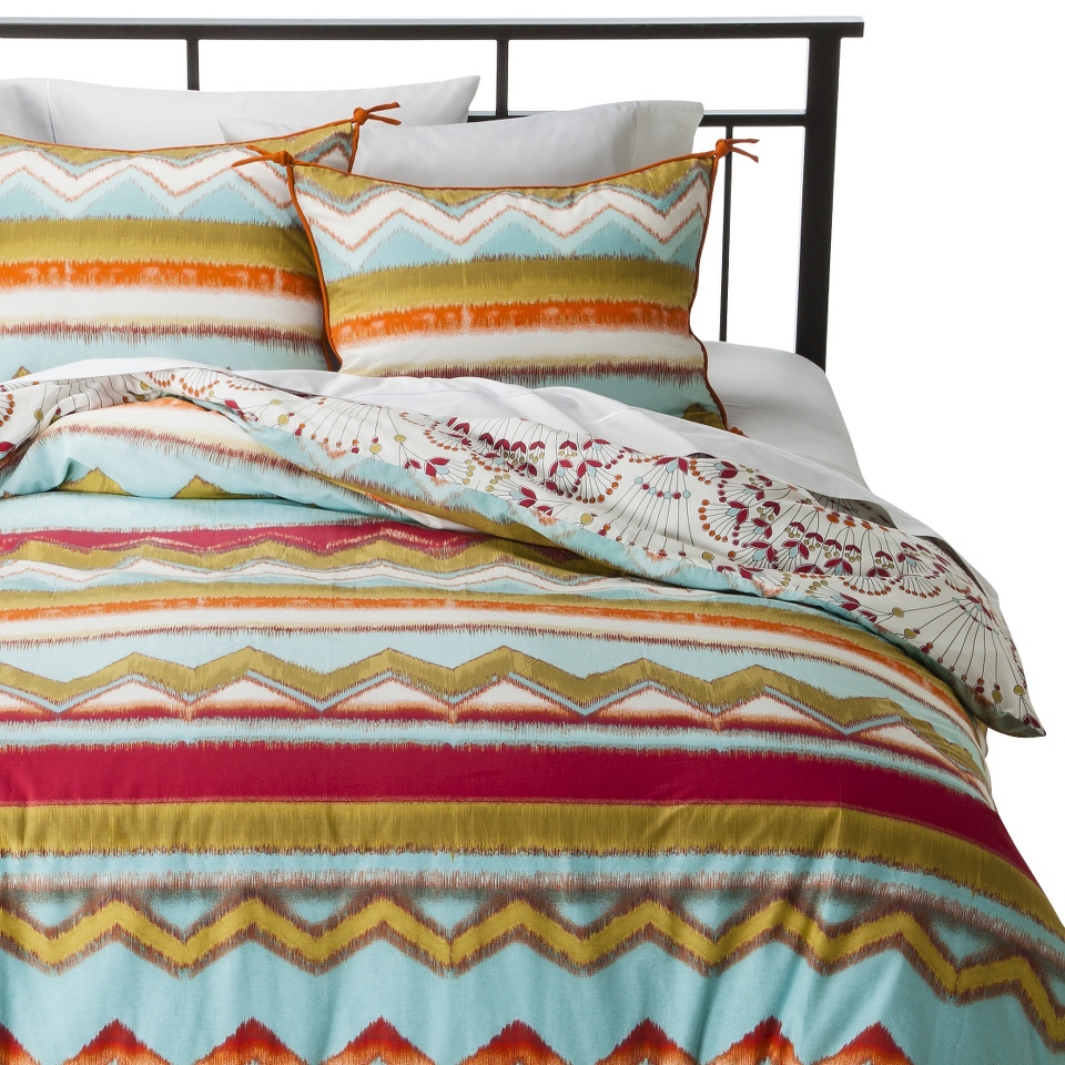 Boho Boutique Zazza Reversible Duvet Cover Cover Set   Twin