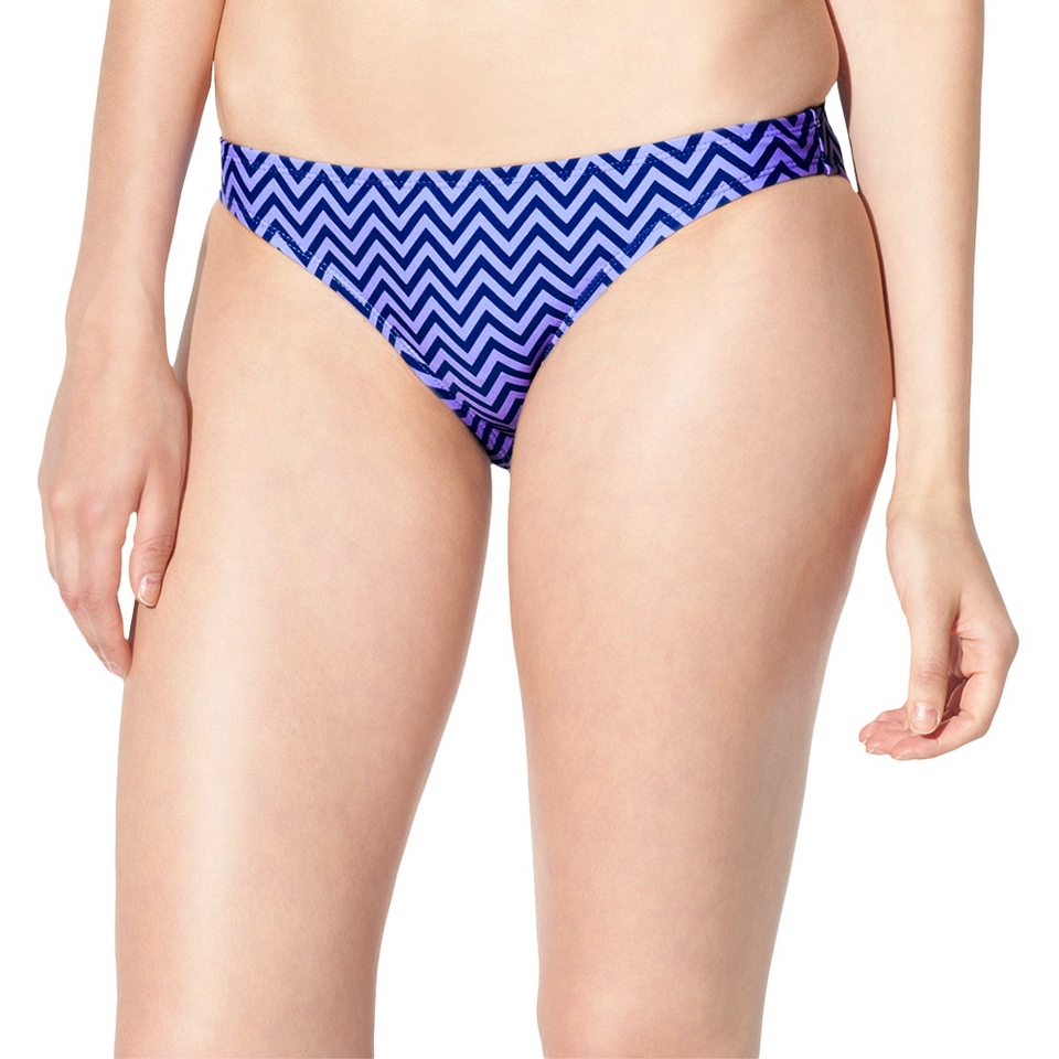 Xhilaration Juniors Hipster Swim Bottom  Chevron L