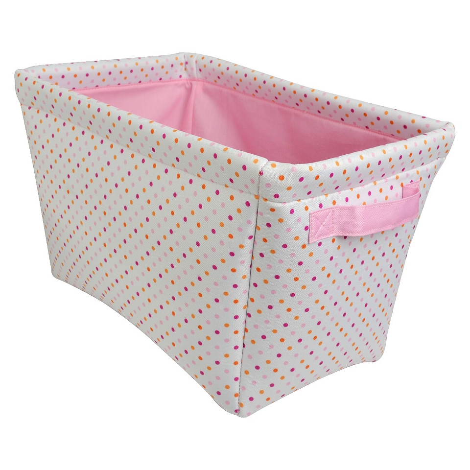 Storage Baskets Circo Storage Basket   Set of 3   Pink Dots