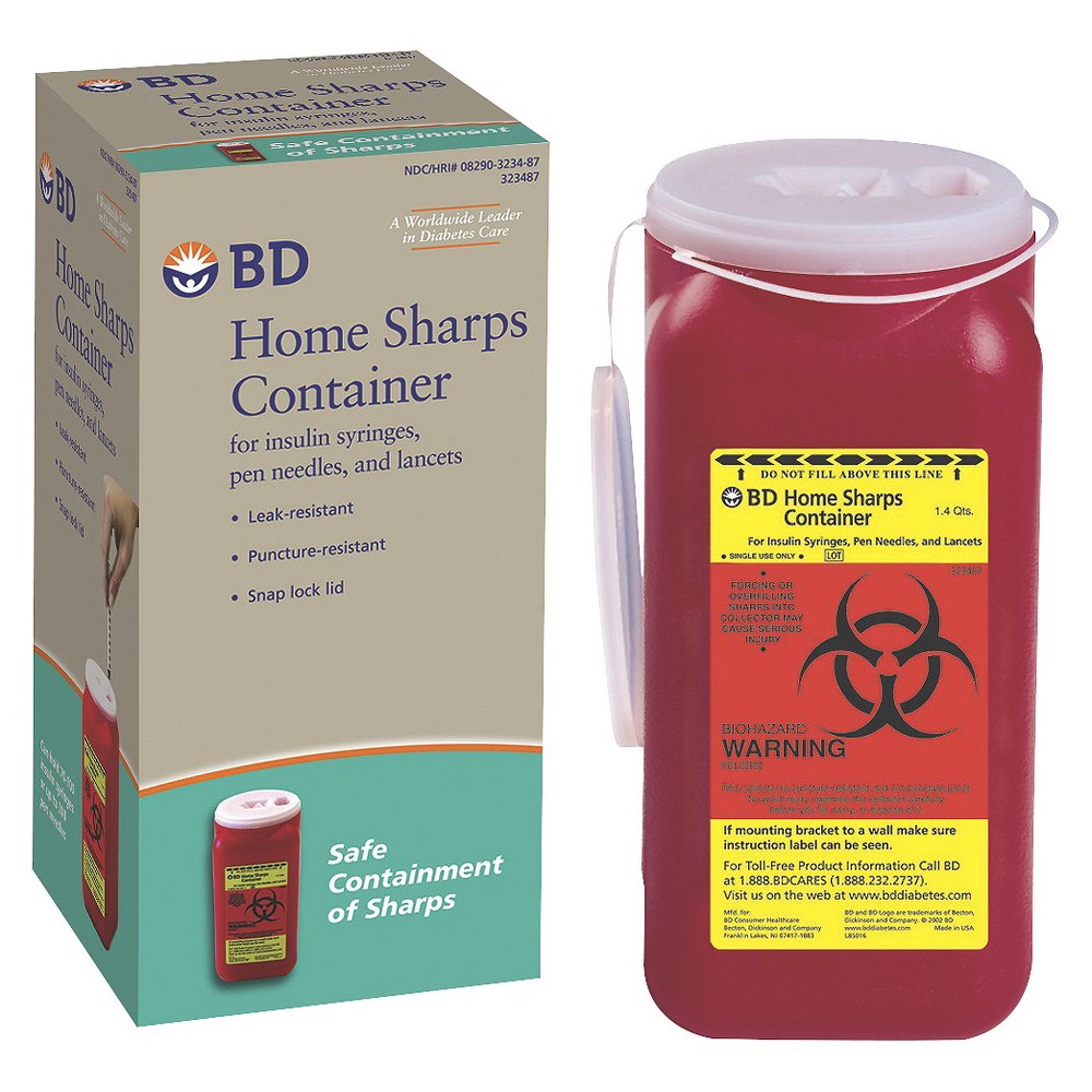 UPC 382903234875 product image for BD Home Sharps Container | upcitemdb.com