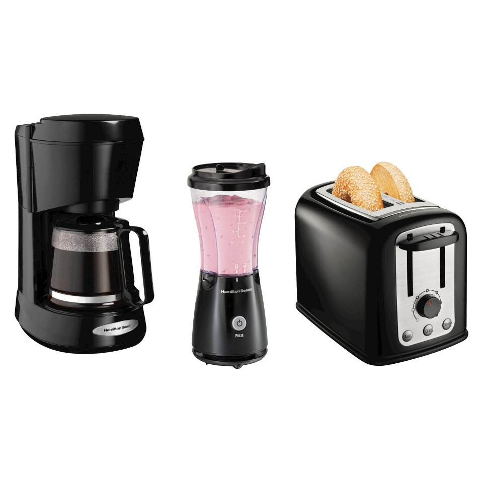 Hamilton Beach Small Appliance Bundle   Black