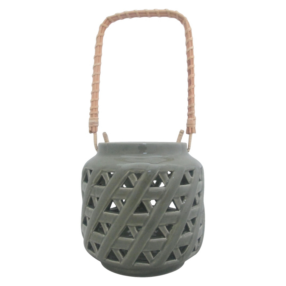 Threshold Ceramic Lantern   Grey (Small)