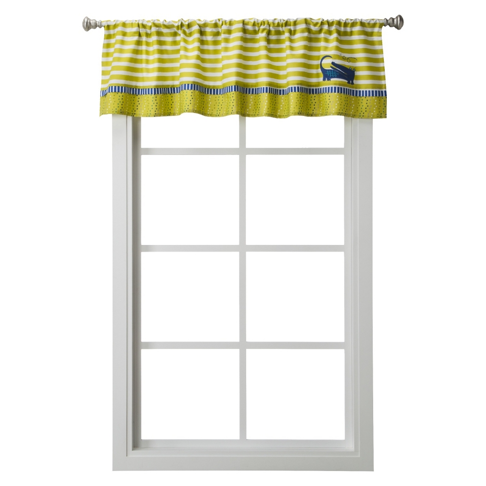 ZUTANOBLUE Alligators Window Valance