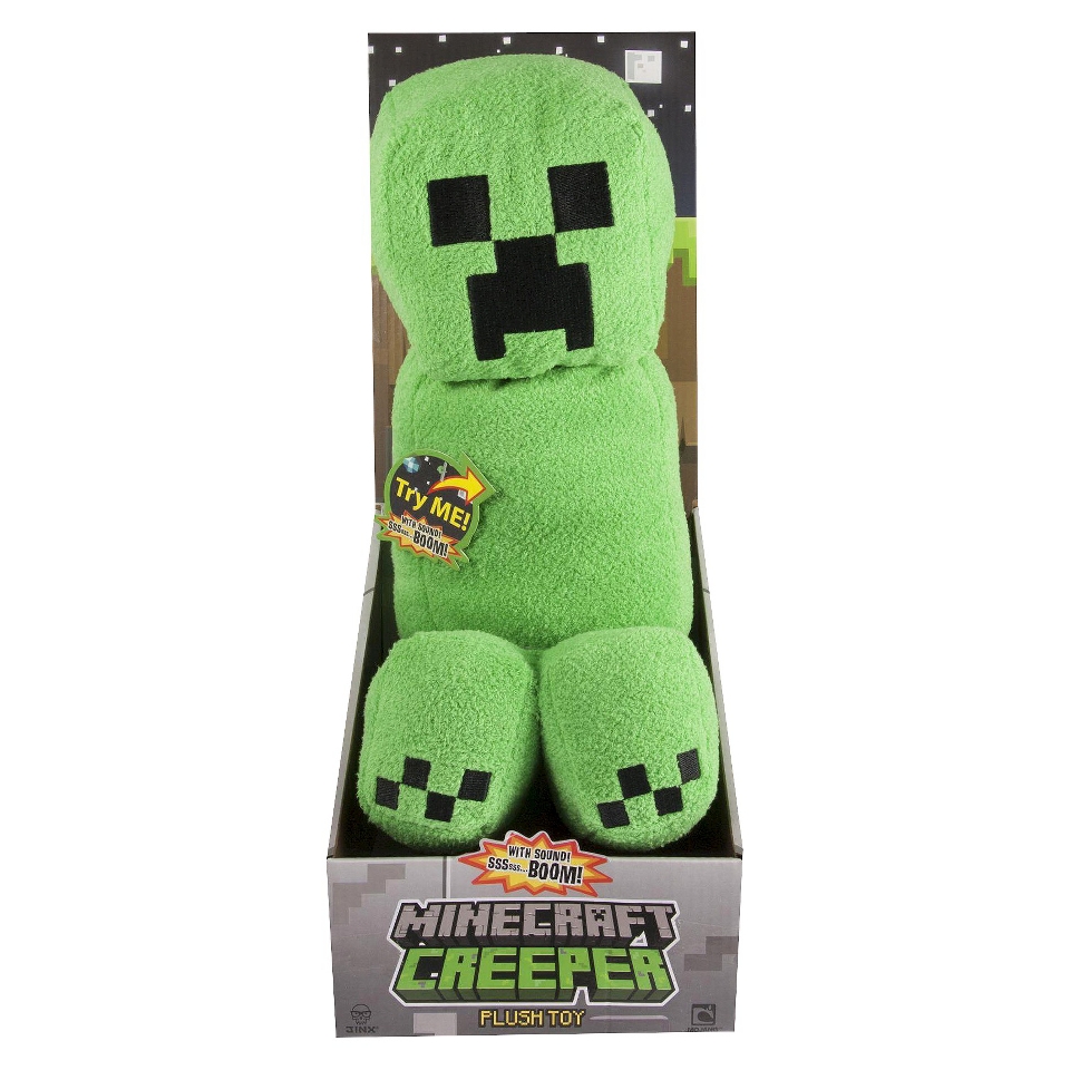 Minecraft Creeper Plush with Sound