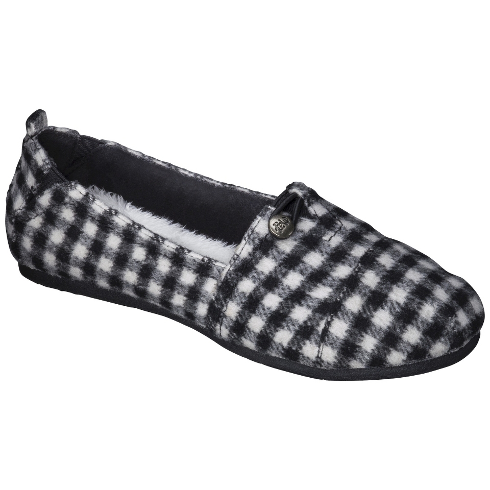 Womens Mad Love Lan Loafer   Black/White 9