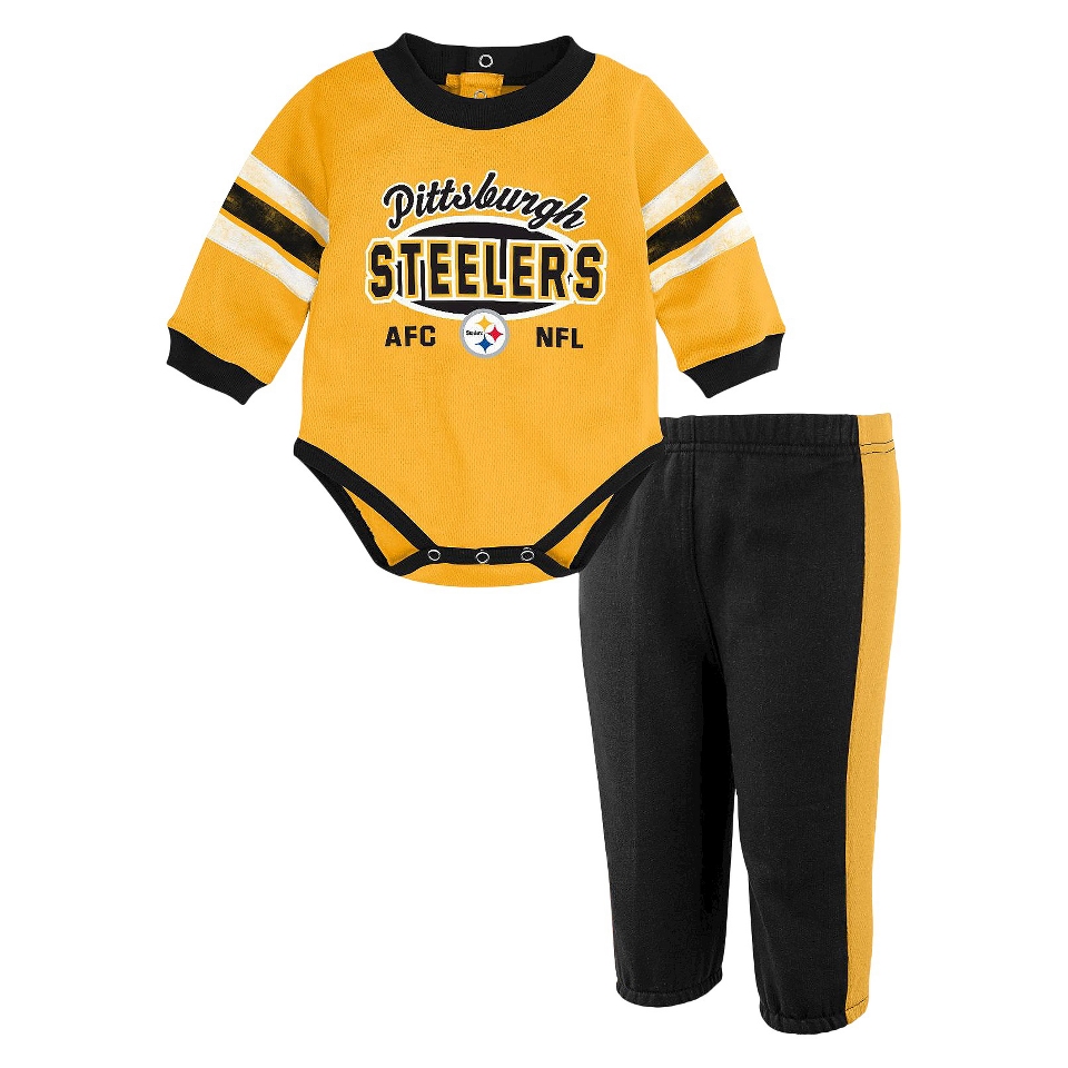NFL Infant Capri Pants 6 9 M Steelers